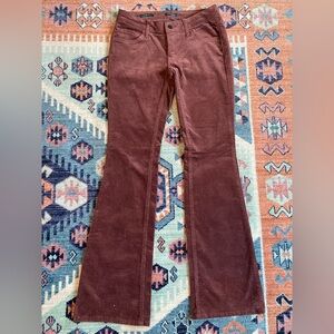 Wild Fable low rise flare cordory